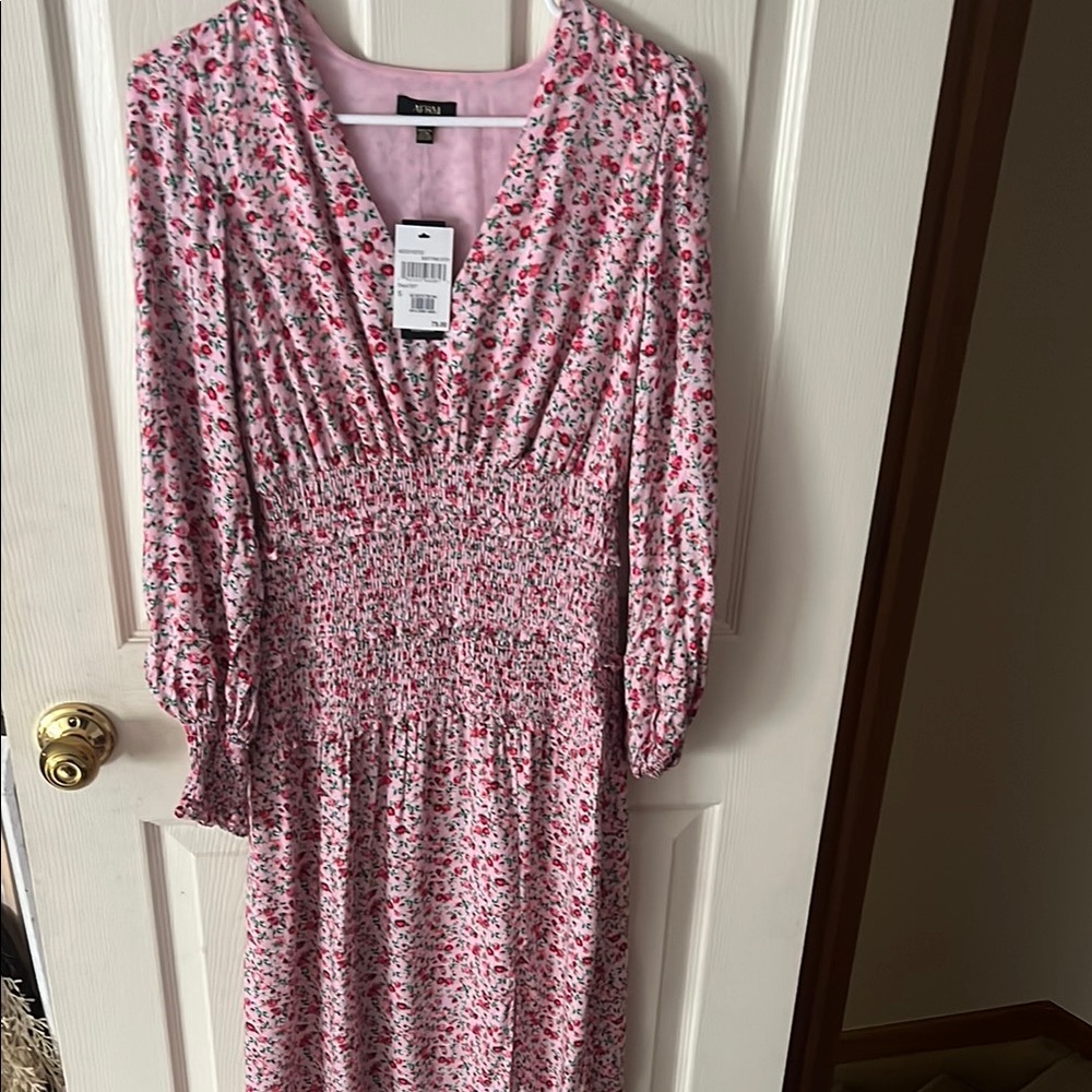 AFRM Floral Pink Dress